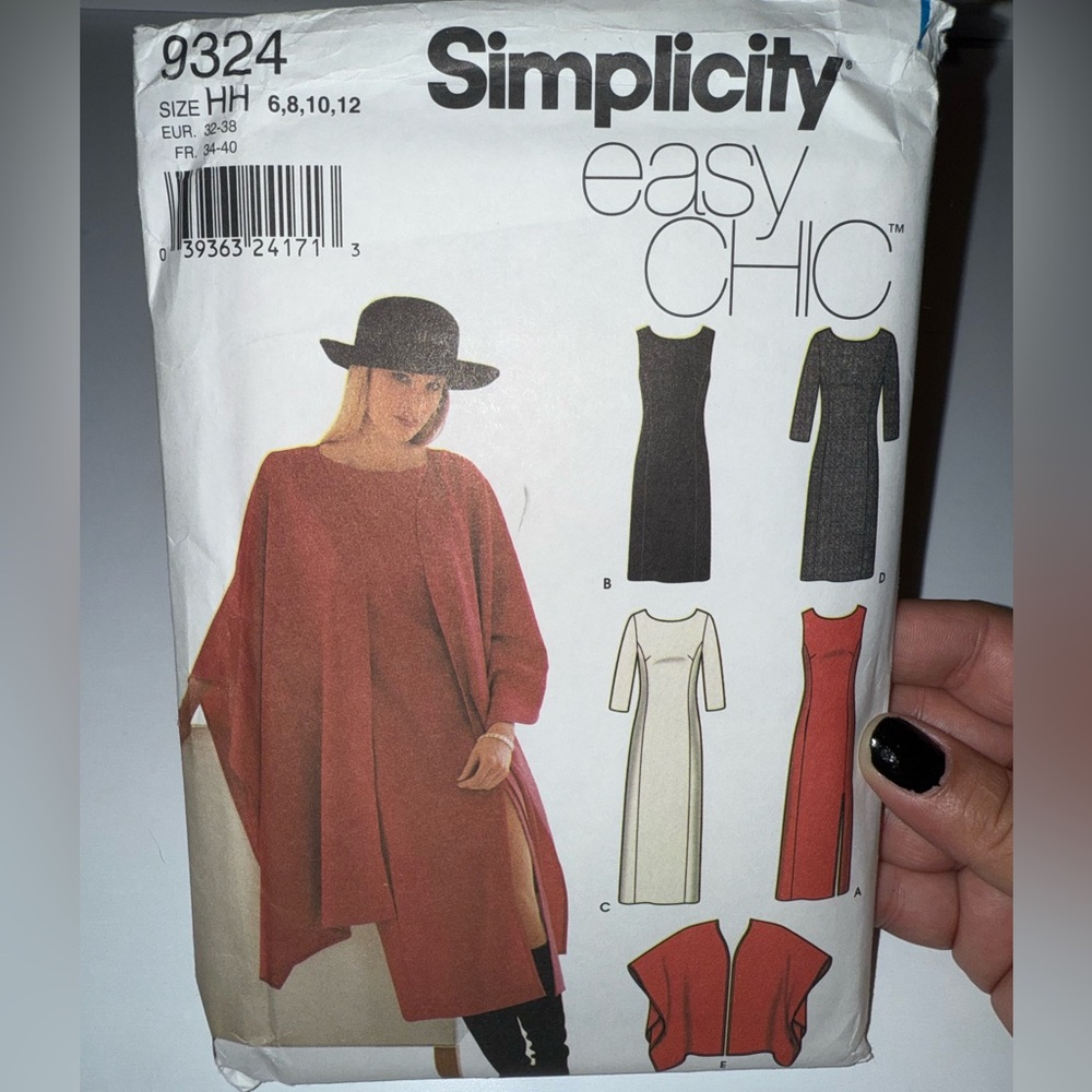 Simplicity Easy Chic Sewing Pattern for Dresses and Coat
